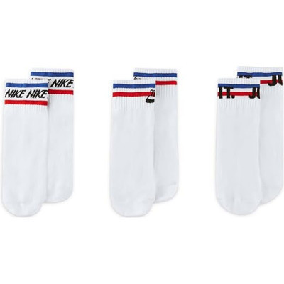 Шкарпетки Nike U NK NSW EVERYDAY ESSENTIAL AN 3PR DX5080-100 38-42 3 пари Білі (196148786095) Вінниця - фото 3