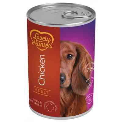Консерви для собак Lovely Hunter Adult Chicken 400 г (LHU45622) Вінниця