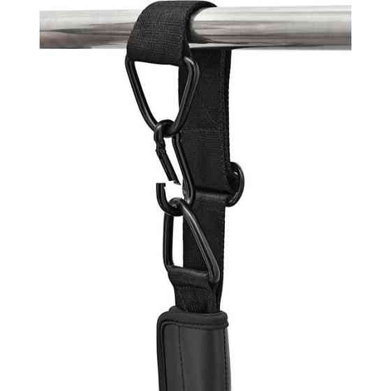 Петлі підвісні (петлі Береша) RDX F6 KARA Gym Workout Abs Straps Black/White Каменское