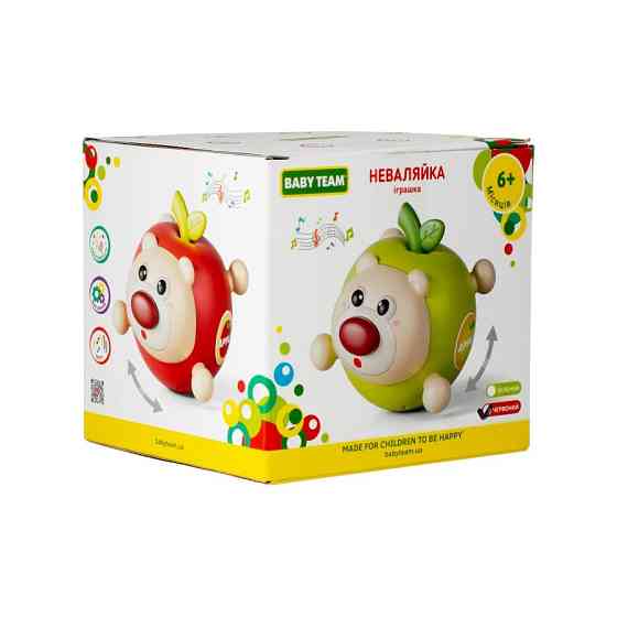 Іграшка неваляшка "Неваляйка" 8608(Red) червоний Вінниця