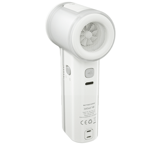 Вентилятор із охолоджуючим водним туманом Nitecore IzzCool 40 USB-C (Білий) Вінниця