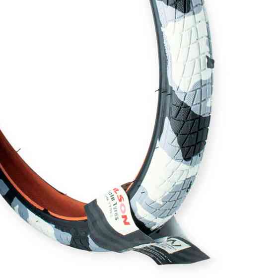 Шина 20*2,125 (Індія, контроль якості) 4602 WHITE, BLACK, GREY велосипедна Мукачево