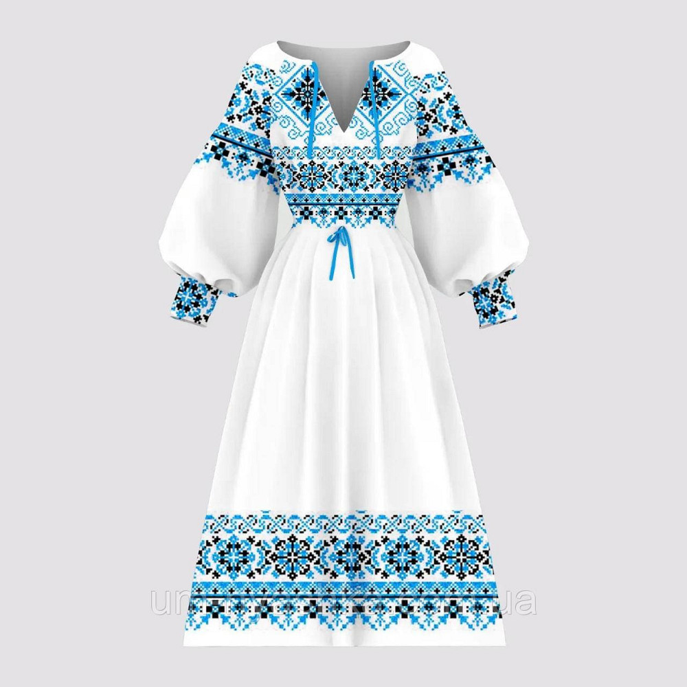 Жіноча сукня з узором Орнамент принт рожевий Кривий Ріг - фото 4