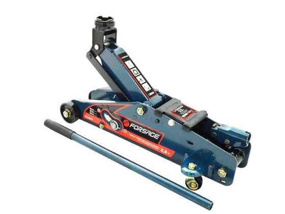 Домкрат 2,5т (140-387мм) підкатний з фіксацією в кейсі Одеса