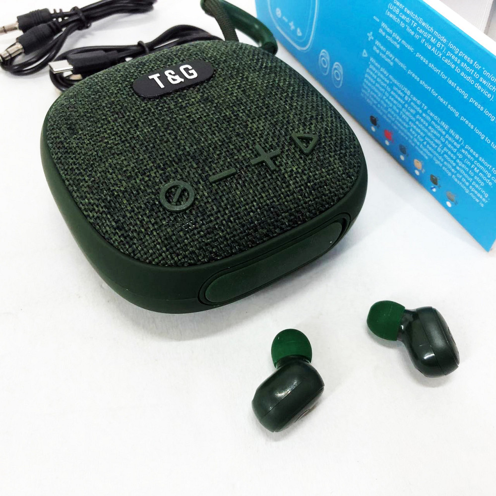 Колонка для вечірок на дачі TG813, Недорогі портативні колонки, Блютуз аудіо приймач QD-67 Львів - фото 2