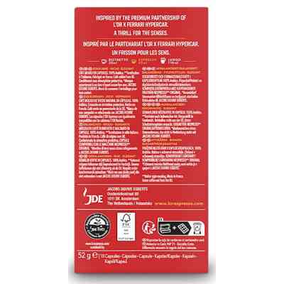 Кофе L'OR Passione Rossa Espresso Maranello в капсулах 10 шт (8711000579022) Винница