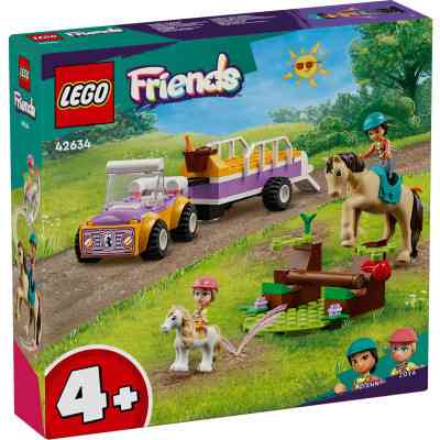 Конструктор LEGO Friends Причіп для коня й поні 105 деталей (42634) Вінниця