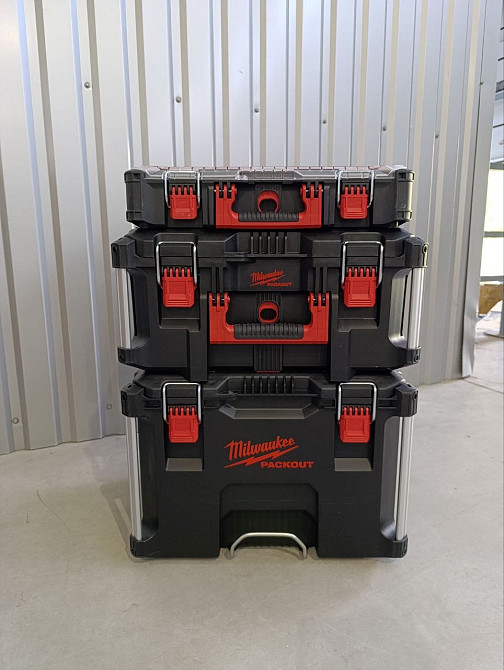 Візок на коліщатах з ящиками для інструментів (транспортувальний комплект) MILWAUKEE PACKOUT 4932499041 Одесса - изображение 2