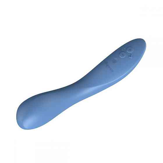 Вибратор для точки G Rave 2 We-Vibe, силиконовый, синий, 19.3 х 3 см Sex Aura Киев