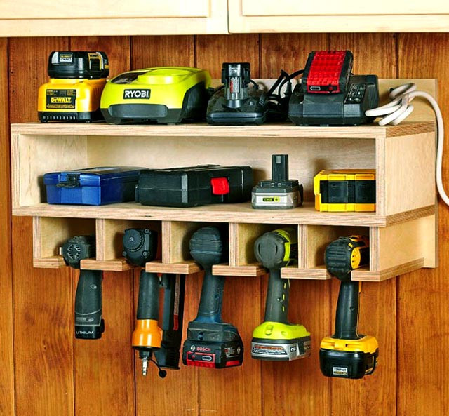 Органайзер для шуруповёртов 