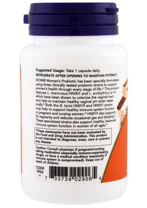 Жіночий пробіотик (Womens Probiotic) 20 млрд КУО 50 капсул Київ - фото 3