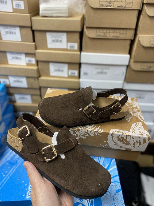 Olli Босоніжки жіночі OLLI Л-4-7929 шоколадні (літо, замша натуральна) (5917) Коломыя - изображение 1