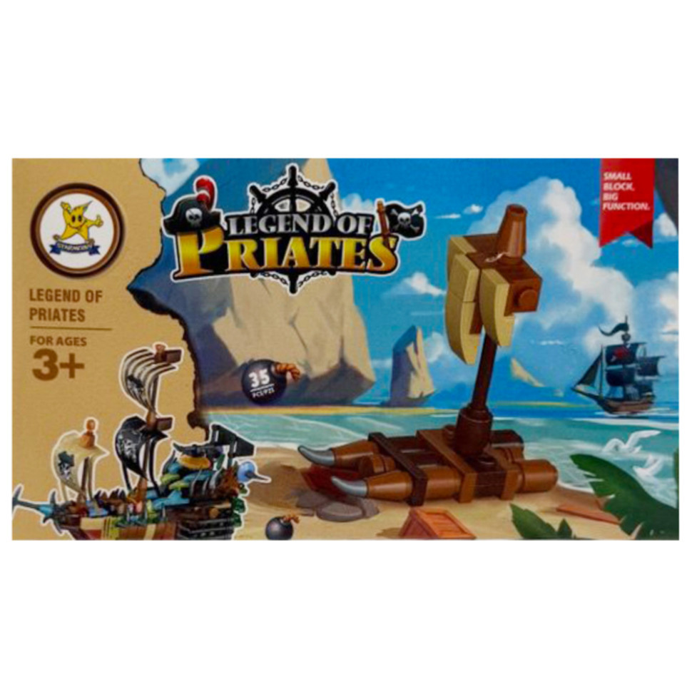 Конструктор дитячий "Legend of Priates" SM194B-1, 35 деталей Вінниця - фото 1