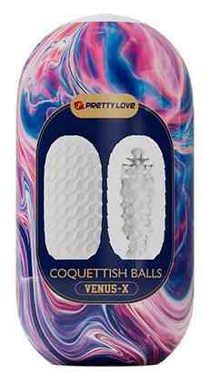 Мастурбатор яйцо Pretty Love - Coquettish balls VENUS-X, BI-014932-2 Sex Aura Киев