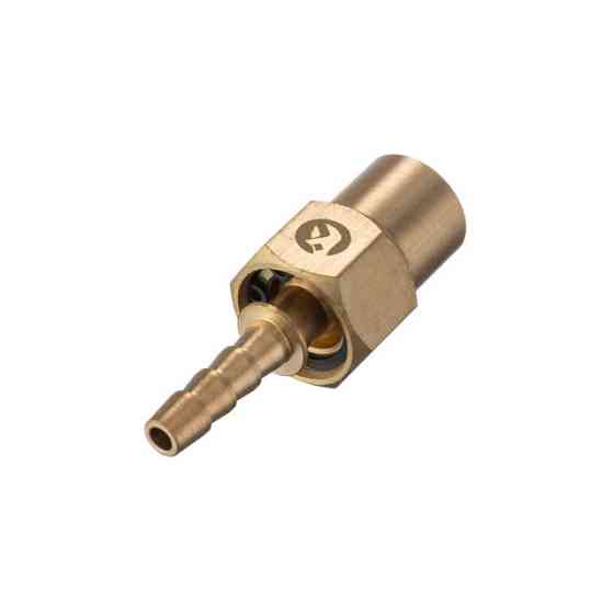 Шарнір поворотний, внутрішня різьба 1/4" на шланг 6 мм, латунь, STORM INTERTOOL PT-2200 Київ