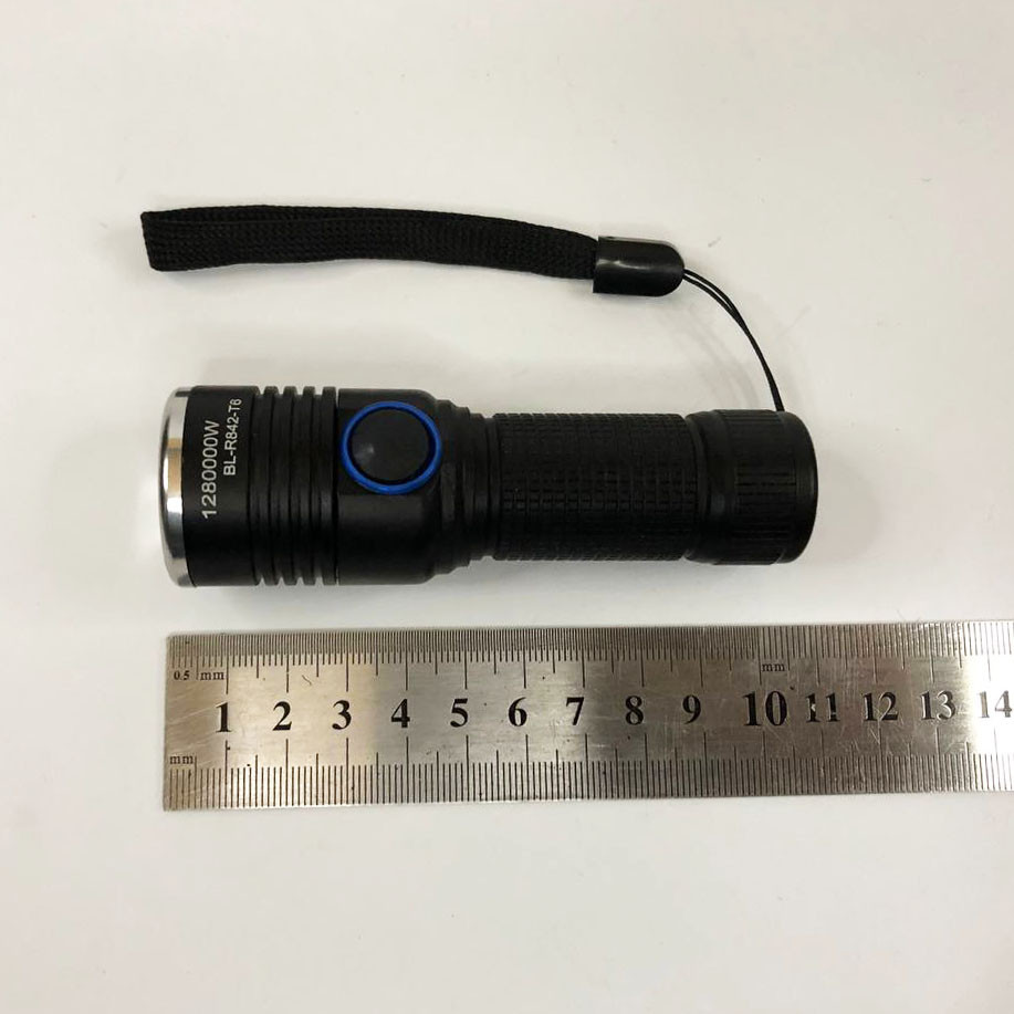 Лед фонарик с зарядкой Bailong, Фонарь уличный ручной, Лучший тактический фонарь ручной батарей HA-82 Львов - изображение 8