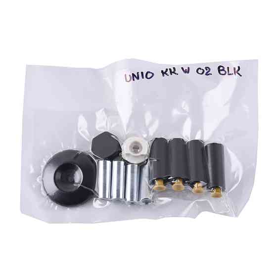 UNIO KK W 02 BLK Комплект кріплень водозаповненої сушарки. Чорний Київ