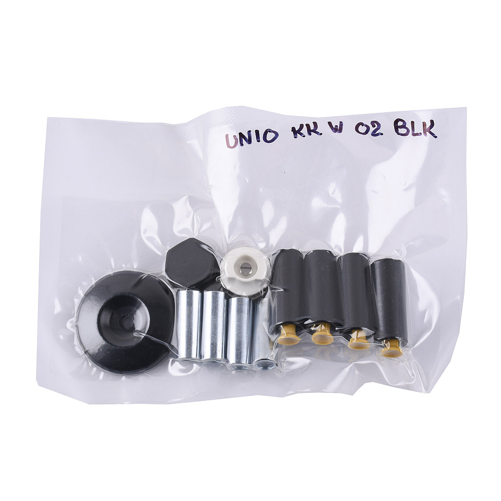 UNIO KK W 02 BLK Комплект кріплень водозаповненої сушарки. Чорний Тернопіль - фото 1