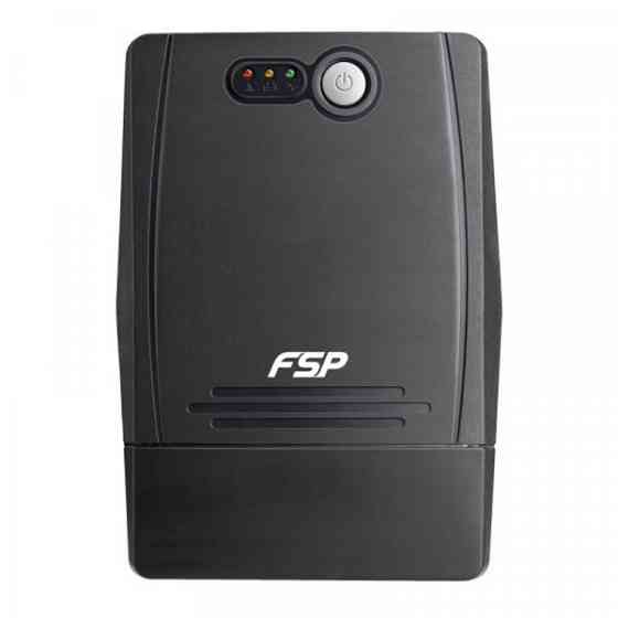 ДБЖ FSP FP1000, 1000ВА/600Вт, Line-Int, IEC*4, USB/RJ45, AVR, Black (PPF6000624) Київ
