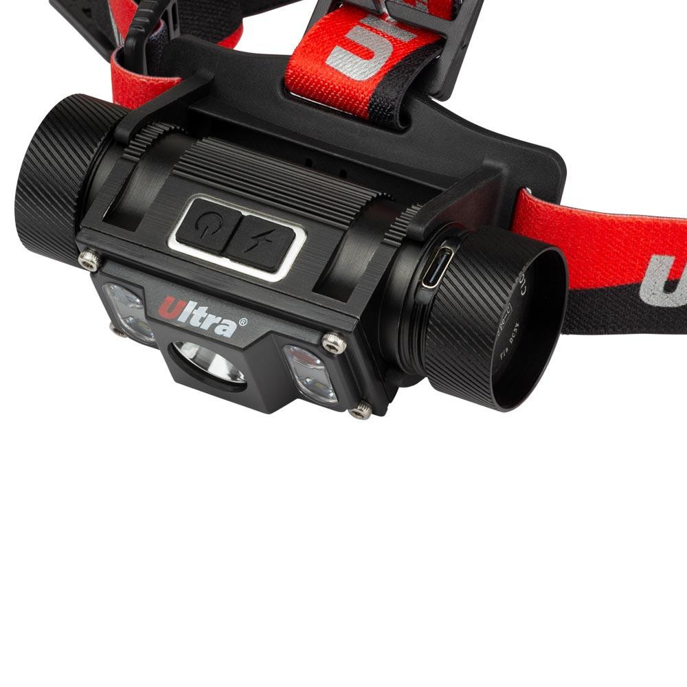 LED ліхтар налобний акумуляторний 1000Лм Li-ion 21700 4000мАч ULTRA (5390032) Рівне - фото 6