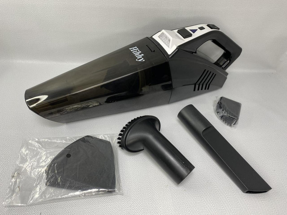 Б/в Портативний пилосос Hihhy Handheld Vacuum 9500PA, акумуляторний, USB Type-C, LED-підсвітка, 120 Вт, для автомобіля та дому Київ - фото 7