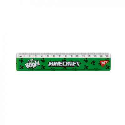Лінійка Yes Minecraft 15 см (370680) Вінниця