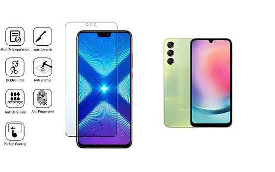 Защитное стекло NeoGlass для Samsung Galaxy A24 – ультрапрозрачное и устойчивое Киев