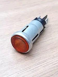 Глазки в панель приборов (красный с лампочкой) МТ, ДНЕПР, УРАЛ, К-750 Мукачево - изображение 1