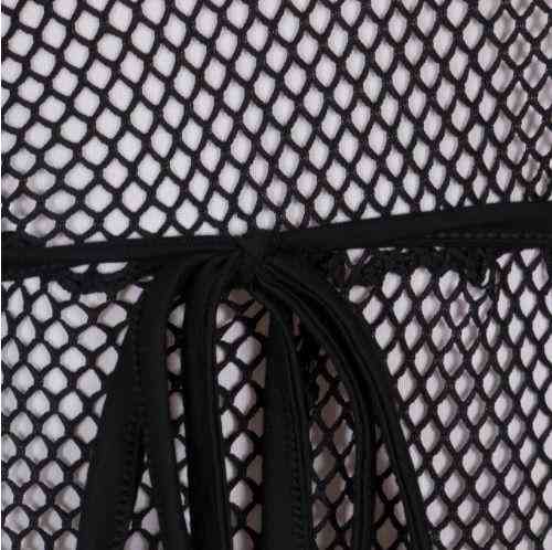 Накидка комбинезон сетка для пляжа черный Киев