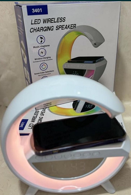 Портативная зарядная станция с часами. Киев - изображение 1