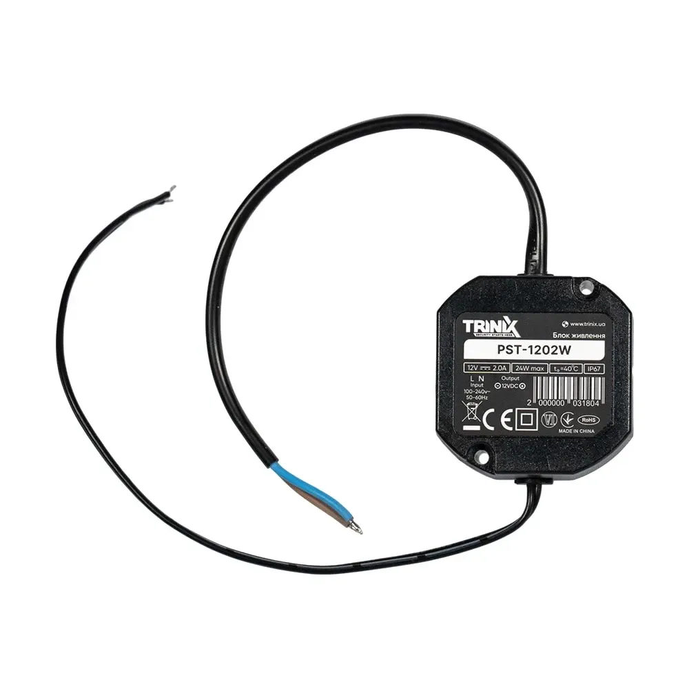 Блок живлення Trinix PST-1202W 12V/2A вологозахищений IP67 (41-00051) Киев - изображение 10
