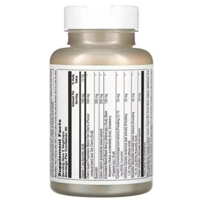 Вітамінно-мінеральний комплекс KAL Очищувач від сечової кислоти, Uric Acid Flush, 60 вегетаріанс (CAL-22107) Вінниця - фото 2