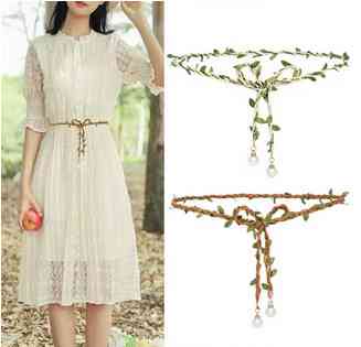 Пояс жіночий у грецькому стилі коричневий Київ