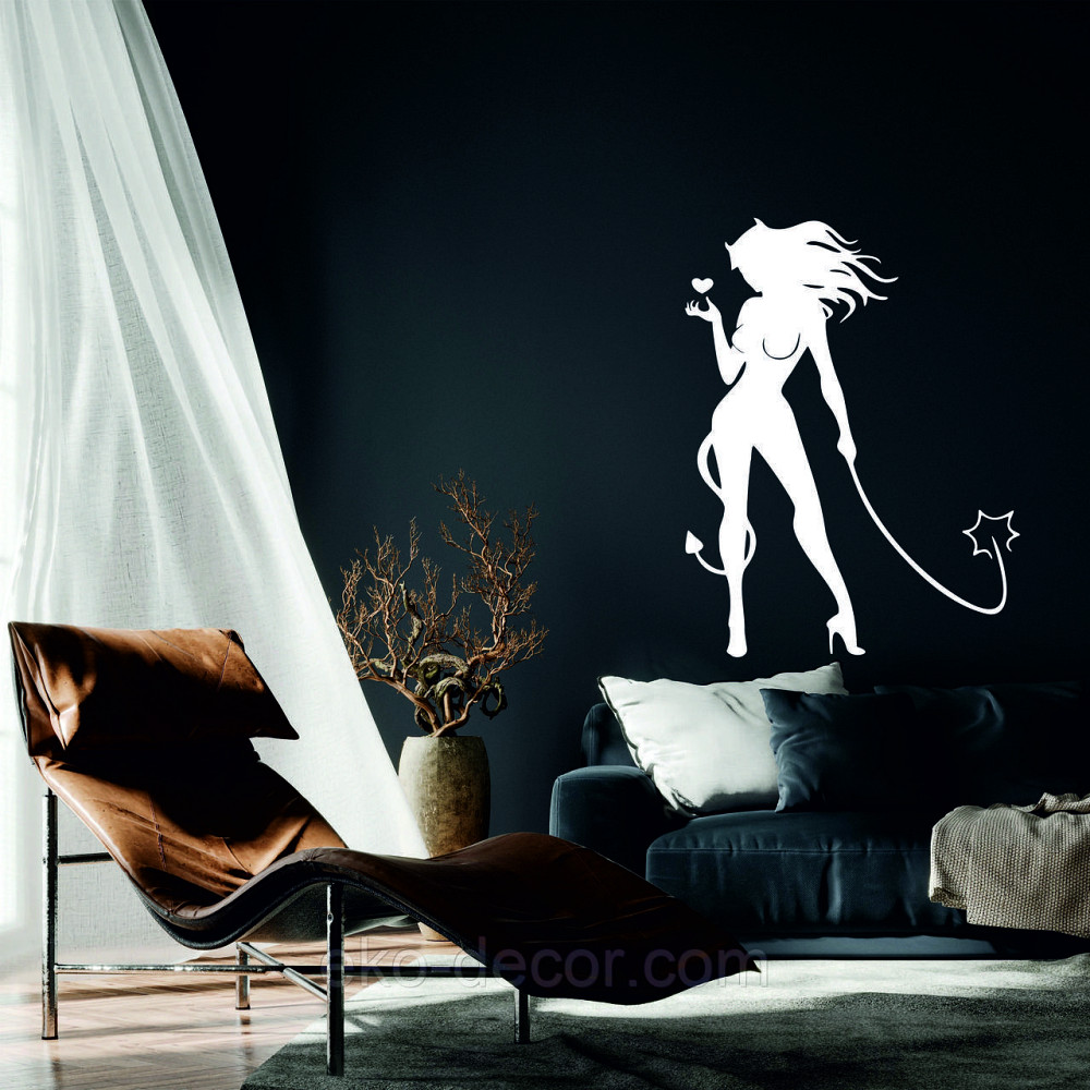 Декоративне настінне Панно «Дияволиця», Декор на стіну Київ - фото 7