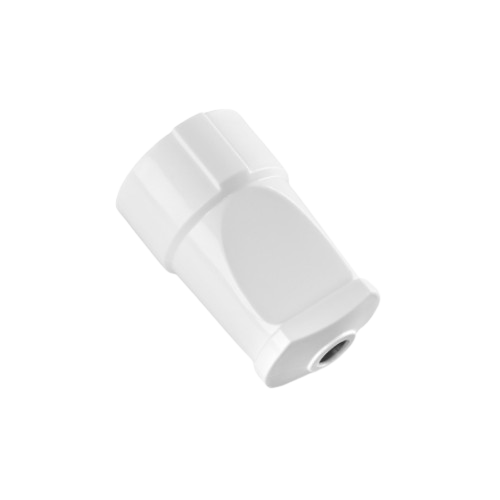 Розетка штепсельна без заземлення 10А штепсельна біла Standard Titanum Житомир