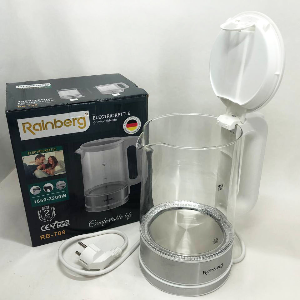 Мощный электрочайник с автоматическим отключением, Электрочайник с индикатором уровня OH-42 Львов - изображение 3