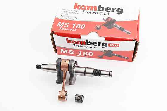 Колінвал, палець 10mm MS-180 + підшипник "PRO" Киев