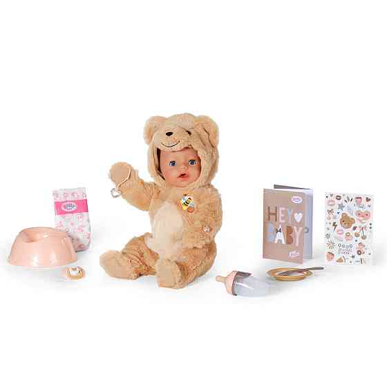 Лялька Baby Born – Емма у костюмі ведмедика Дніпро
