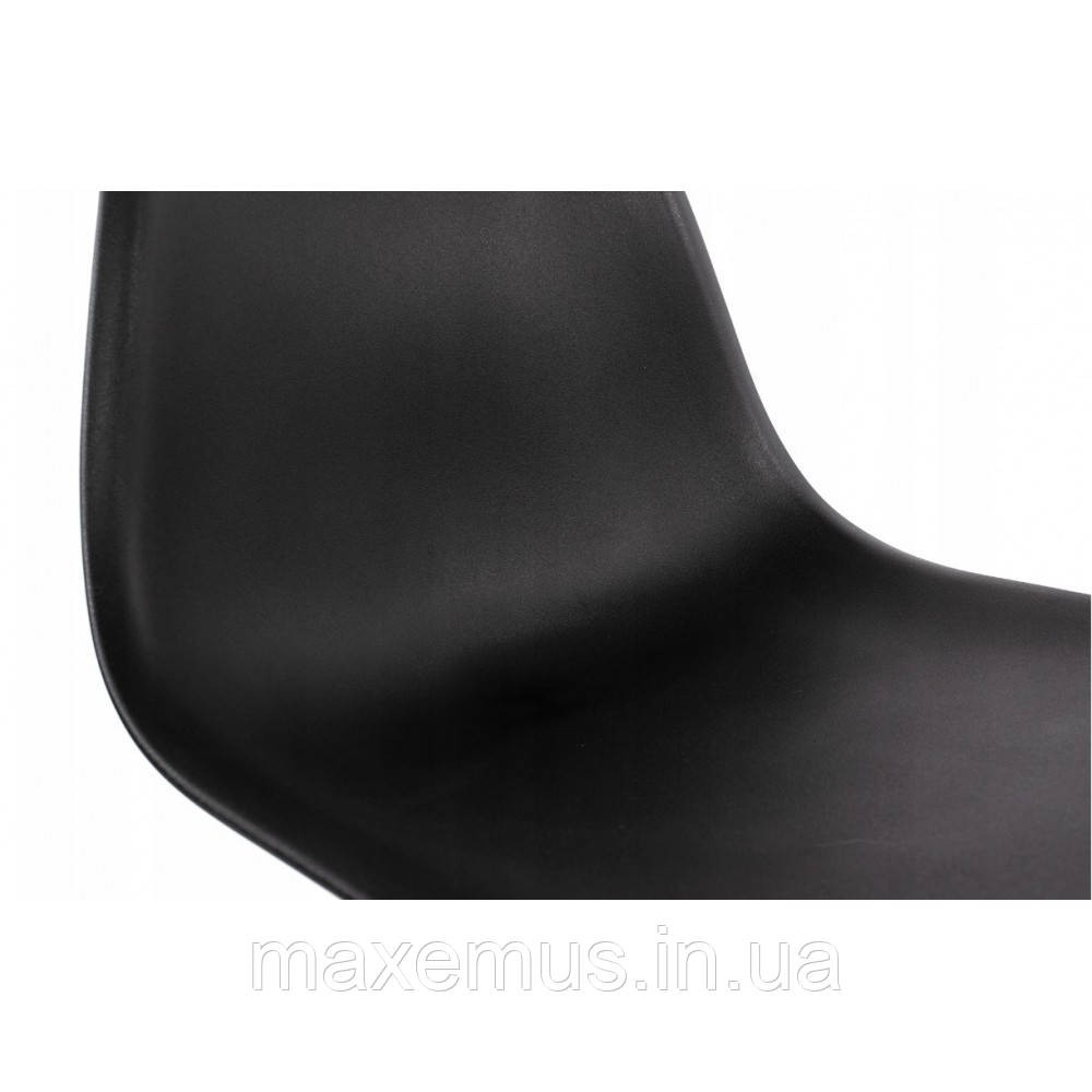 Кресло кухонное В 173 табурет кухонный на ножках в гостинную стул со спинкой на кухню черный Мостиска - изображение 9