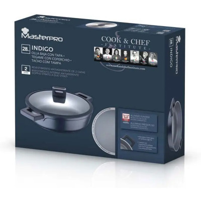 Сотейник MasterPro Indigo 28 см (BGMP-7981) Винница - изображение 5