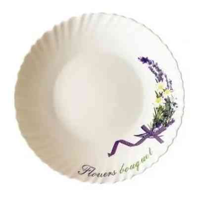 Тарелка Vittora "Квіткова Симфонія" Wave Dessert 19 см (V-190F) Винница