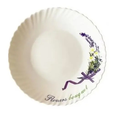 Тарілка Vittora "Квіткова Симфонія" Wave Dessert 19 см (V-190F) Вінниця - фото 1