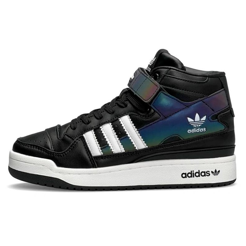 Высокие Термо Кроссовки Adidas Еврозима Кожаные Мужские Ботинки Адидас Черные (размеры: 41,42,43,44,45,46) Днепр - изображение 1