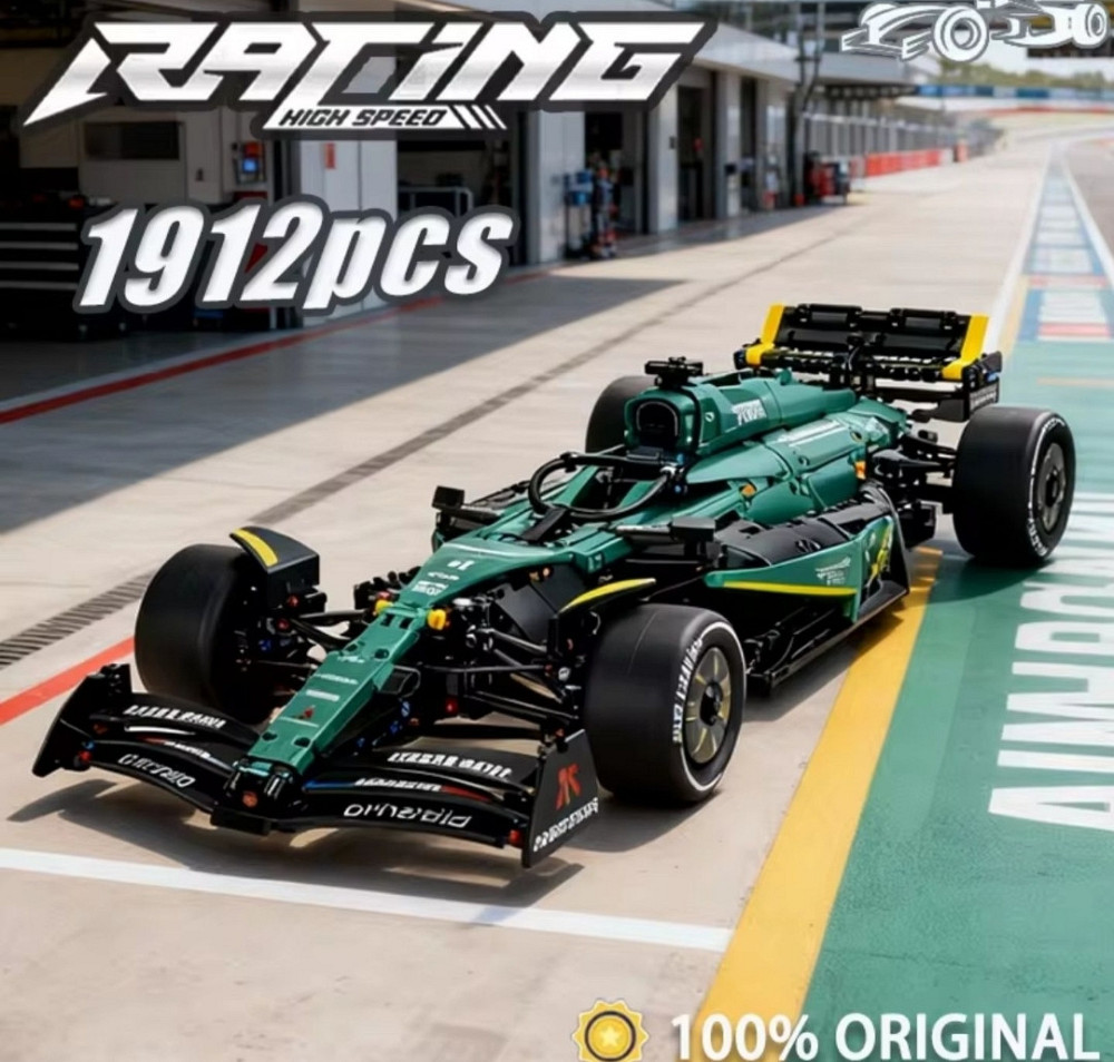 Акция3+1 Конструктор 1912 запчастей Астон Мартин F1 формула 1 MoC LEGO.  Есть Харьков - изображение 4