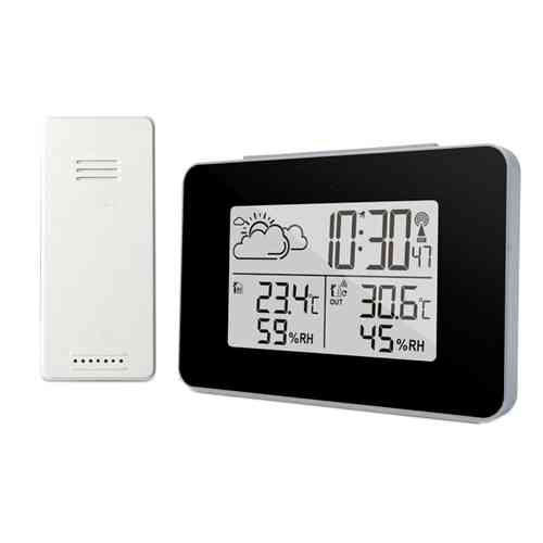 Метеостанция беспроводная FJ3364 с выносным датчиком и ЖК-дисплеем 3.7