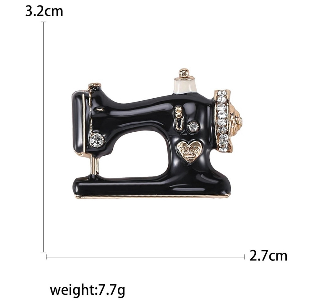 Брошка "Швейна машинка" №1" Сміла - фото 1