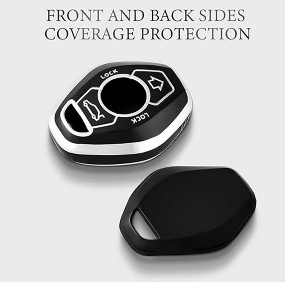 Захисний чохол для автомобільного ключа BMW Чорний Смела - изображение 3