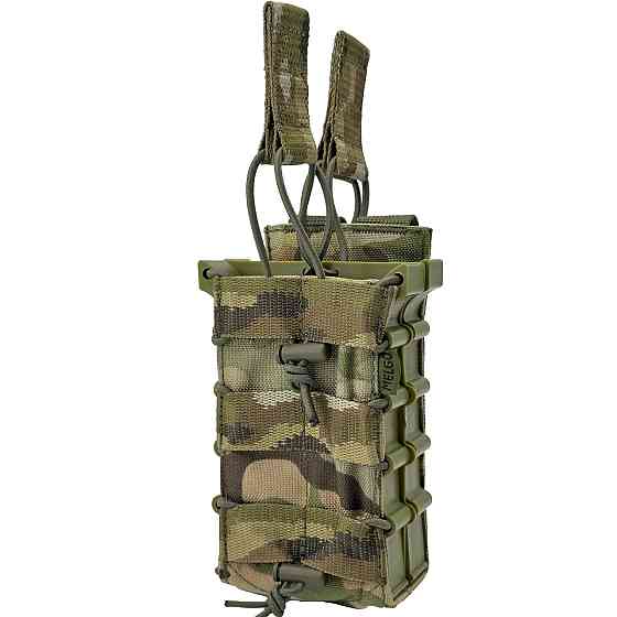 Підсумок на 2 магазини жорсткий з фіксаторами Мультикам Cordura 1000 D Київ