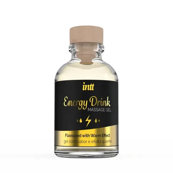 Масажний гель для інтимних зон Intt Energy Drink (30 мл) розігріваючий Львів