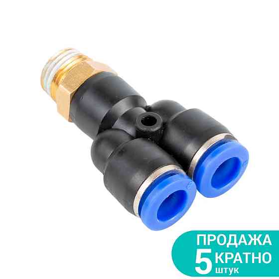 Sigma Штуцер цанговый (Y-образный) Ø6мм МТ 1/4" SIGMA (7027771) Коломыя